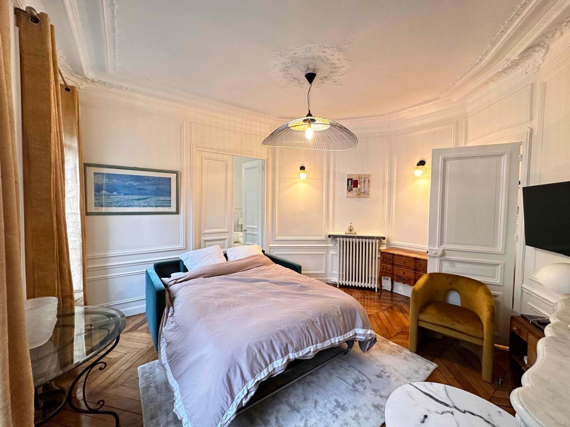 Charming 4-Room Flat Near Eiffel Tower-8People-2 Bedrooms Parijs Buitenkant foto
